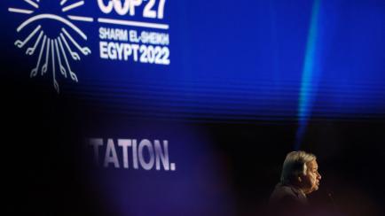 Antonio Guterres interviene en la COP27