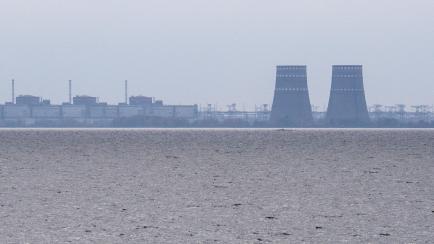 Vista general de la planta nuclear de Zaporiyia