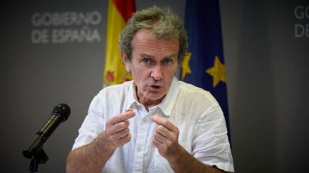 Rueda de prensa de Fernando Simón