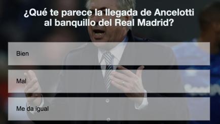 Encuesta Ancelotti