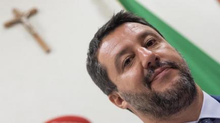 El líder de la Liga, Matteo Salvini. EFE/EPA/CLAUDIO PERI/Archivo
