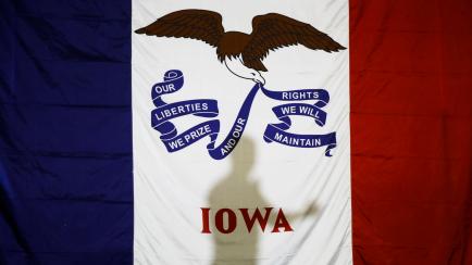 A Democratic presidential candidate speaks during a campaign event in Coralville, Iowa, Sunday, Feb. 2, 2020. The end of the beginning is here. After a year of political drama, the first voting contest of the 2020 primary season will be held Mon...