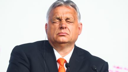 Viktor Orban, presidente húngaro, en un acto 