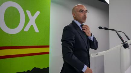 El vicepresidente del Comité de Acción Política de Vox, Jorge Buxadé