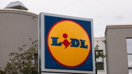El logotipo de Lidl.