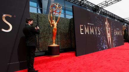 La alfombra roja de los Premios Emmy.