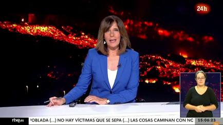 Ana Blanco este martes en RTVE.
