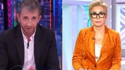 Pablo Motos y Ana Rosa Quintana.
