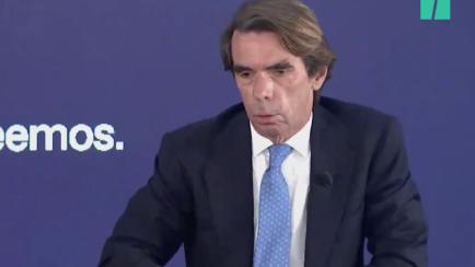 José María Aznar habla del presidente de México.