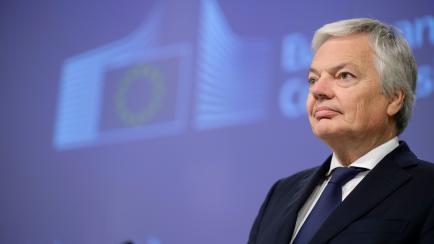 El comisario de Justicia, Didier Reynders, en una imagen de archivo.