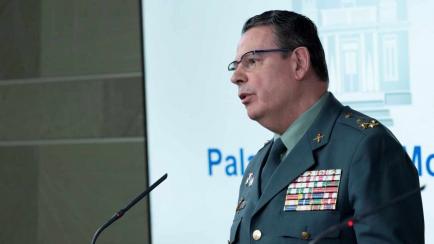 El teniente general Laurentino Ceña, Director Adjunto Operativo (DAO) de la Guardia Civil. 