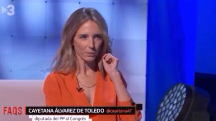 Cayetana Álvarez de Toledo, en TV3.