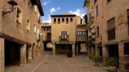 Un rincón de Alquézar, en Huesca.
