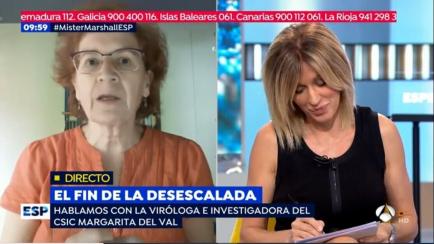 Margarita del Val y Susanna Griso.
