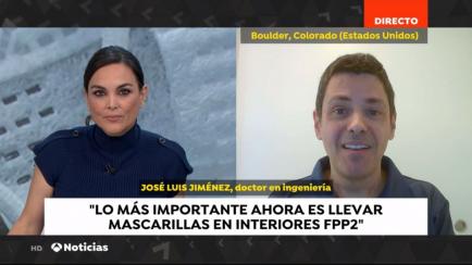 José Luis Jiménez, en 'Antena 3 Noticias'.
