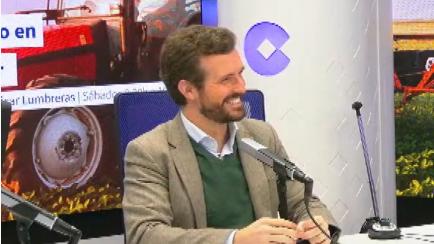Pablo Casado, durante su entrevista en 'Agropopular' de la Cadena COPE.