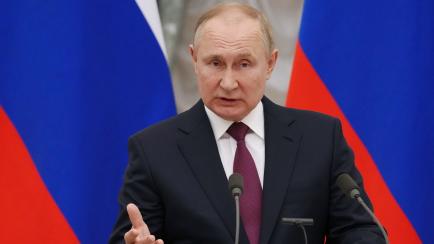 El líder ruso, Vladimir Putin