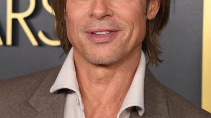 HOLLYWOOD, CALIFORNIA - JANUARY 27: Brad Pitt arrives at the 92nd Oscars Nominees Luncheon on January 27, 2020 in Hollywood, California. (Photo by Steve Granitz/WireImage)