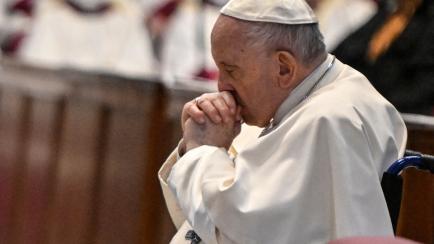 Foto de archivo del Papa Francisco.