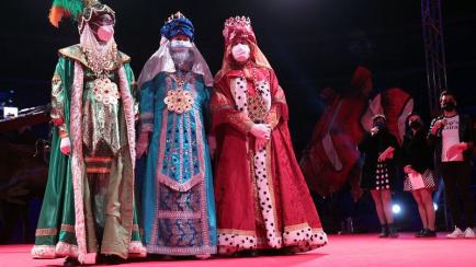 La Cabalgata de los Reyes Magos de 2022 se celebró aún con restricciones.