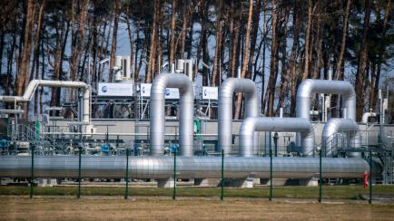 Gasoducto Nord Stream 1, a su paso por Mecklenburg, Alemania. Su origen está en Rusia. 