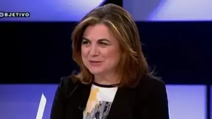 La periodista Lucía Méndez, en 'El Objetivo' (LaSexta).