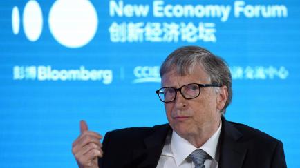 Bill Gates durante el Foro Nueva Economía de 2019.
