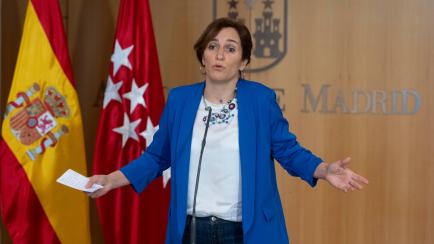 La portavoz de Más Madrid, Mónica García.