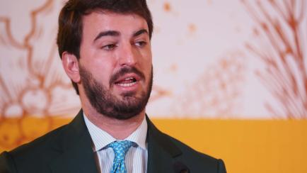 El vicepresidente de Castilla y León, Juan García-Gallardo