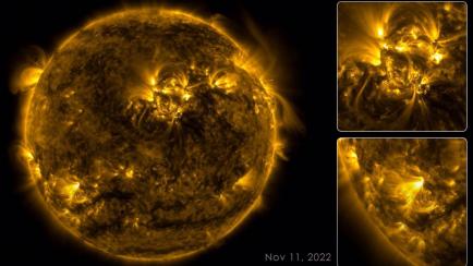 Imagen del vídeo de la NASA.