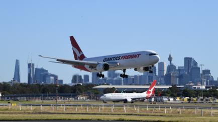 Un avión de la compañía Qantas en una imagen de archivo. 
