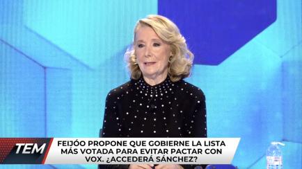 Esperanza Aguirre en 'Todo es mentira'.