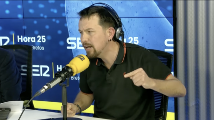 Pablo Iglesias en El Ágora de la Cadena SER.