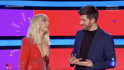 Monica Naranjo y Rodrigo Vázquez.