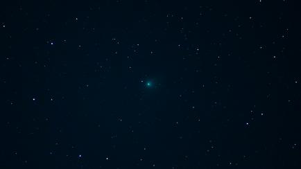Foto de archivo de un 'cometa verde'.
