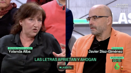 Yolanda Alba y Javier Díaz-Giménez  en 'LaSexta Xplica'