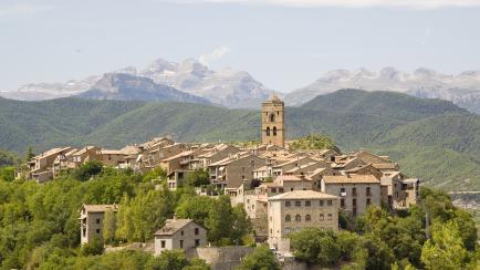 Aínsa, en Huesca.