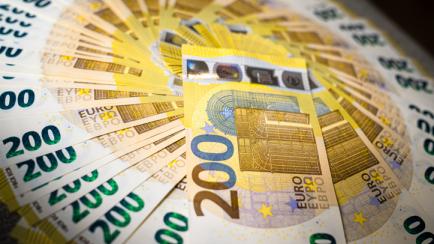 Billetes de 200 euros.