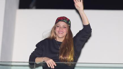 Shakira saluda a sus fans desde su casa el pasado 2 de febrero, día de su cumpleaños.