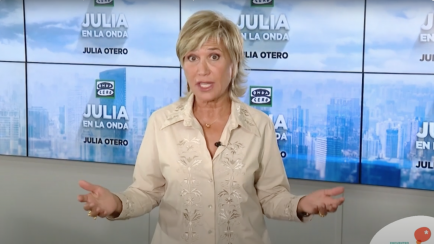 Julia Otero, presentadora de 'Julia en la Onda'.
