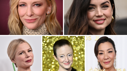 Cate Blanchett, Ana de Armas, Michelle Wiliams, Andrea Riseborough y Michelle Yeoh.