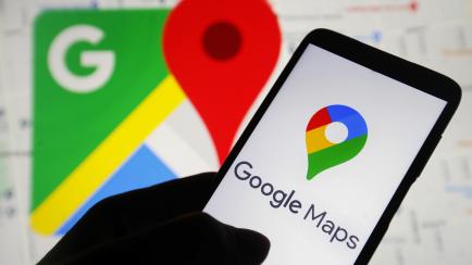 Google Maps en un dispositivo