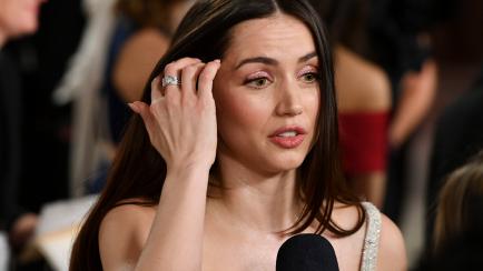 Ana de Armas, en la alfombra roja de los premios Oscar 2023.