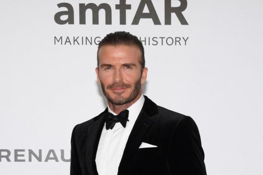 David Beckham en el Festival de Cannes 2017.