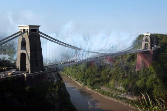 El puente de suspensión Clifton, símbolo de Bristol. | Getty