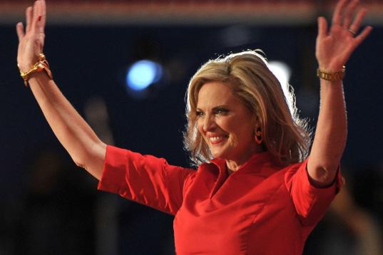 Ann Romney, estrella de la convención.