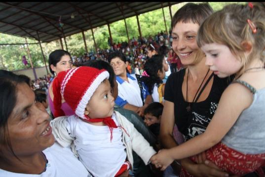Haciendo amigos de otras culturas, en Nicaragua
