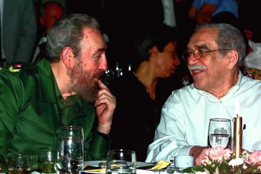 El autor de Cien años de soledad y Castro se vieron en la Feria del Cigarro en La Habana