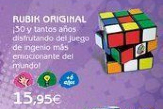De ahí que lo sigan llamando el Rubik "original".