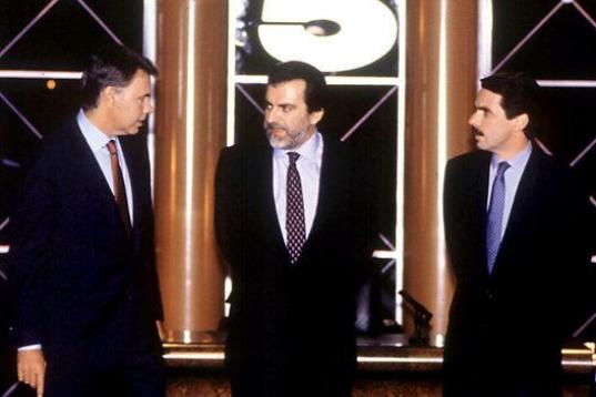 El primer cara a cara televisivo entre Felipe González y José María Aznar estuvo moderado por Luis Mariñas en 1993 y consiguió 10,5 millones de espectadores.